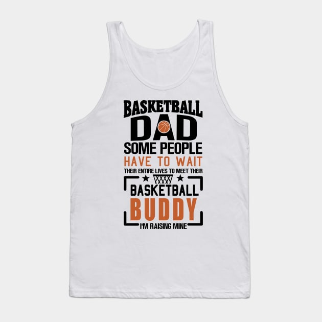 Basketball Dad Tank Top by KsuAnn